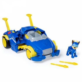 Psi Patrol Mighty Pups: Pojazd transformujący z wyrzutnią + figurka Kosmopiesek Chase (6053687)