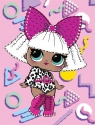 Diamentowa mozaika - LOL Surprise! Diva 15x20cm