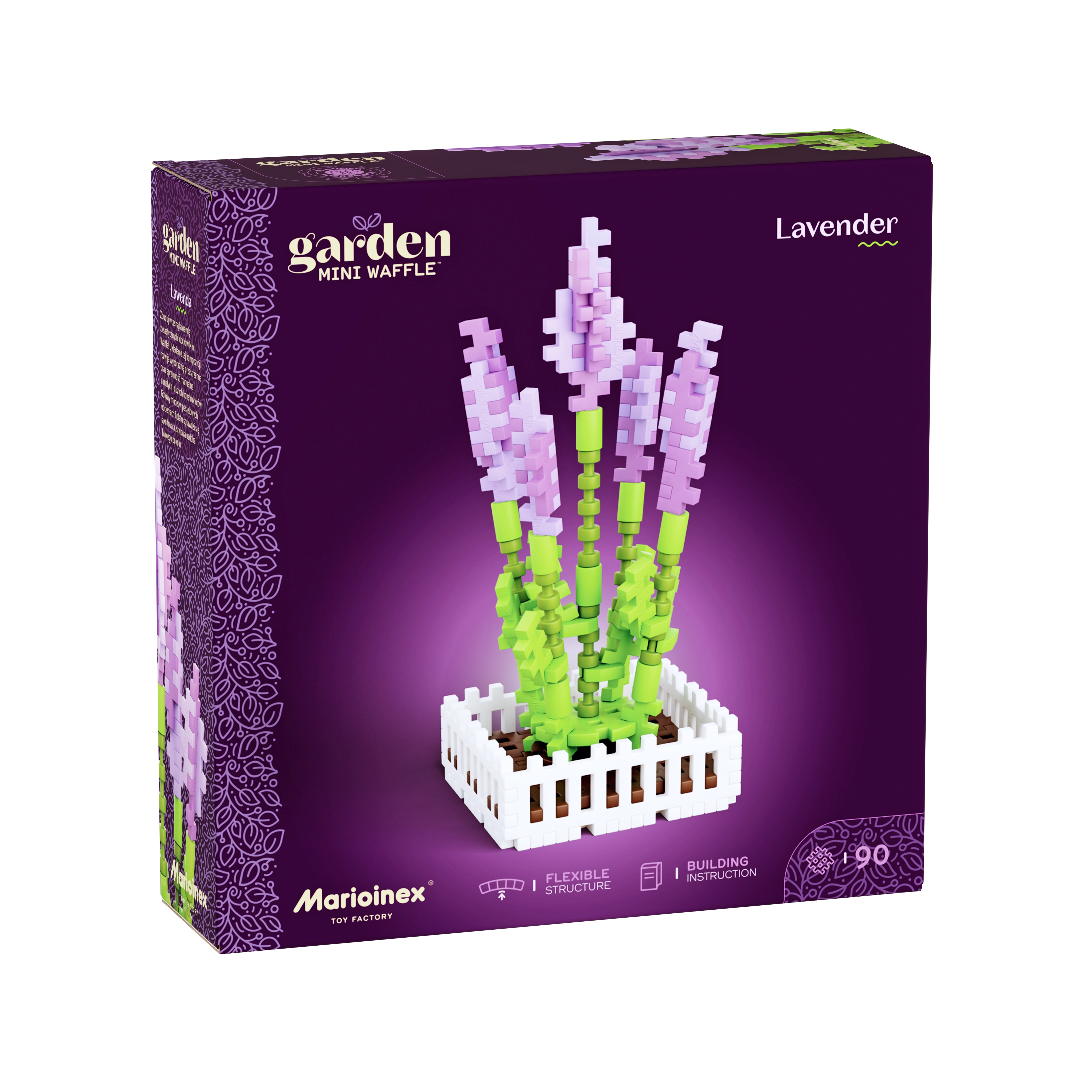 Mini Waffle Garden - Lawenda