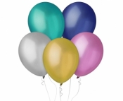 Balony Decomex metallic Assorted 100szt