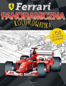 Ferrari Panoramiczna kolorowanka - Praca zbiorowa