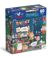 Puzzle - Look & Find - Zimowe święta, 80 el.