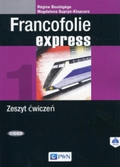 Francofolie express 1 Zeszyt ćwiczeń - Supryn-Klepcarz Magdalena, Boutégege Regine