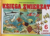 Księga zwierząt 6 Plansz z puzllami