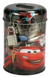 Skarbonka z kłódką Cars