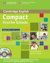 Compact First for Schools SB without Answers +CD-ROM - Barbara Thomas, Laura Matthews