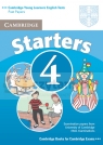 Camb YLET Starters 4 SB 2ed Corporate Author Cambridge ESOL