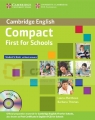 Compact First  for Schools SB without Answers +CD-ROM