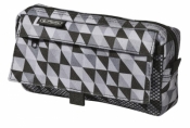 Piórnik kosmetyczka, 2 kieszenie - Geometric Black (50022045)