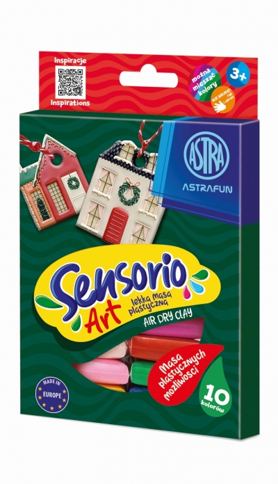 <img src='https://webimage.pl/pics/974/6/d5901137206974.jpg' style='height:440px' /> Masa plastyczna Astrafun Sensorio Kids 10 kolorów 1szt.mix