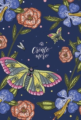 Brulion Astra A5/80k linia - Butterflies