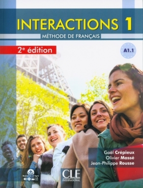 Interactions 1 Livre de l'éleve + DVD - Gaël Crépieux, Olivier Masse, Jean-Philippe Rousse