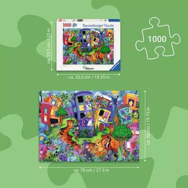 Ravensburger, Puzzle 1000: Finezja (12001797)
