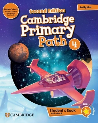 <img src='https://webimage.pl/pics/974/8/d9781009798013.jpg' style='height:440px' /> Cambridge Primary Path Level 4 Student's Book with My Creative Journal, Cue Cards and eBook