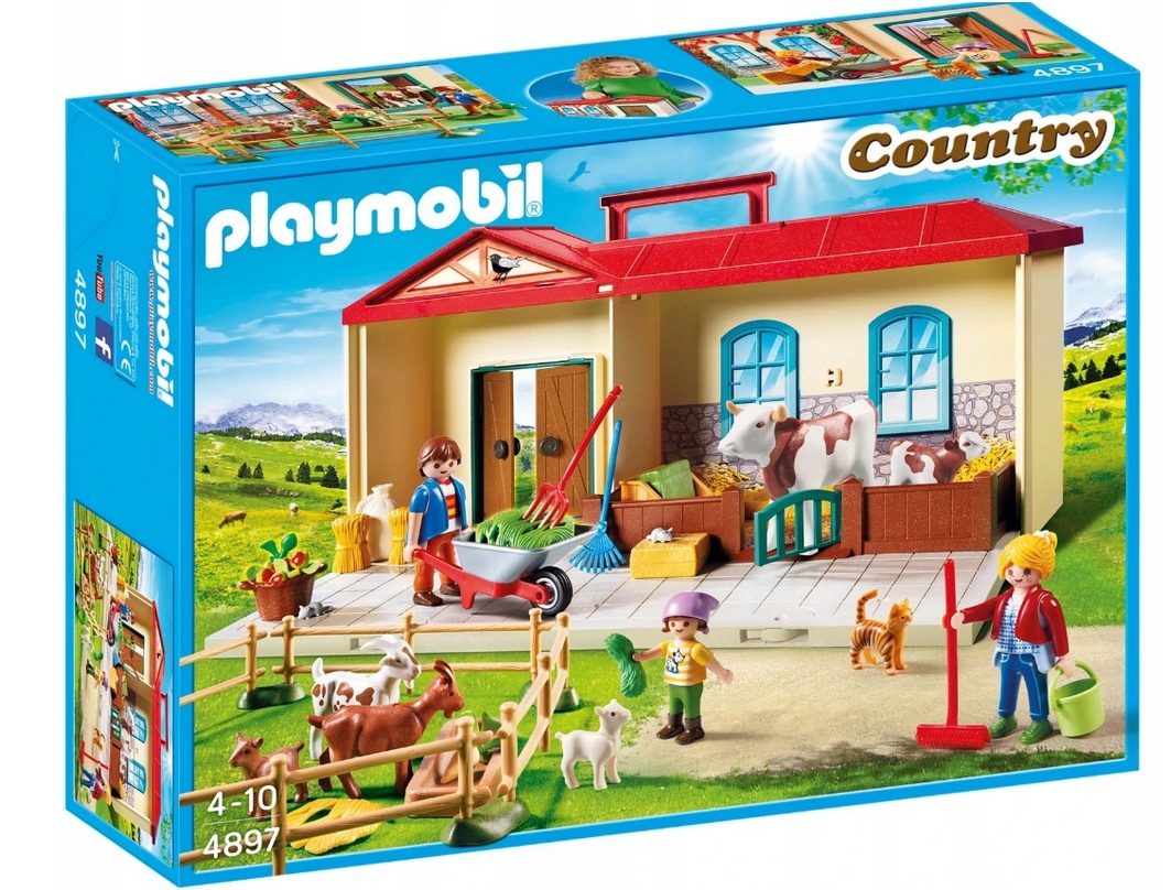 Playmobil Country: Przenośne gospodarstwo rolne (4897)