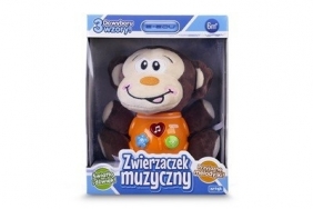 Maskotka zwierzaczek muzyczny - Małpka (128974)