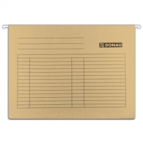 Teczka zawieszkowa Donau A4 brązowa 230g (7410905PL-02) op.5szt