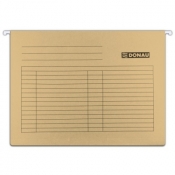 Teczka zawieszkowa Donau A4 brązowa 230g (7410905PL-02) op.5szt