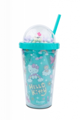 Coolpack, Kubek z rurką Hello Kitty Pink 1 - Light Blue (10975PTR)