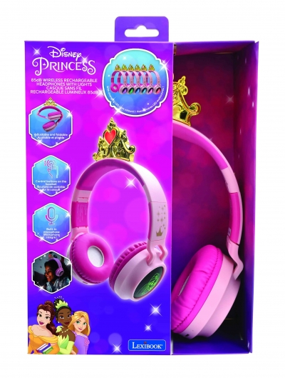<img src='https://webimage.pl/pics/975/0/d3380743100975.jpg' style='height:440px' /> Słuchawki 2w1 Disney Princess Lexibook HPBT015DP