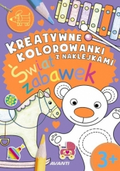 Kreatywne kolorowanki. Świat zabawek - Opracowanie zbiorowe