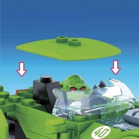 Hot Wheels: Zestaw klocków - HW40 Hunter (GYG32)