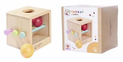 Montessori Kostka z kulkami