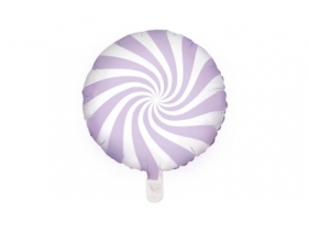 Balon foliowy Partydeco cukierek jasny liliowy 45 cm (FB20P-004J)