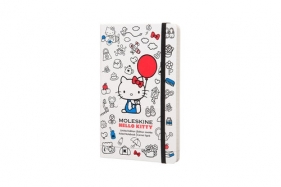 Notes Moleskine Limitowana Edycja Współczesna HELLO KITTY 2016 L (13x21 cm) w linie, twarda oprawa
