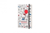 Notes Moleskine Limitowana Edycja Współczesna HELLO KITTY 2016 L (13x21 cm) w linie, twarda oprawa