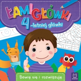 Łamigłówki 4-letniej główki. Bawię się i rozwiązuję