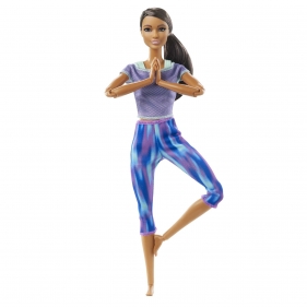 Barbie: Made to Move - lalka w niebieskim ubranku (FTG80/GXF06)
