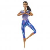 Barbie: Made to Move - lalka w niebieskim ubranku (FTG80/GXF06)
