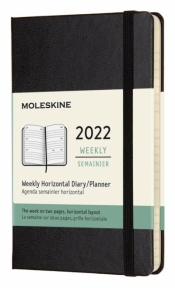 Kalendarz 2022 tygodniowy 12MP tw. czarny
