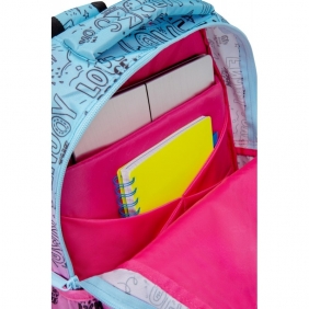 CoolPack Pick, plecak - Pink Scribble (D100340)