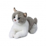 Kotek szaro-biały - 20cm
