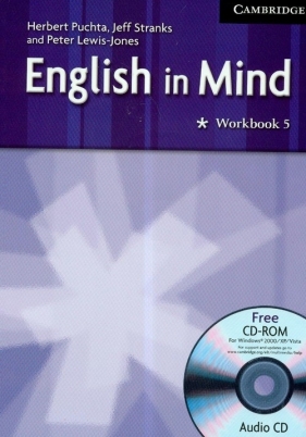 English in Mind 5 workbook z płytą CD - Puchta Herbert, Stranks Jeff, Lewis-Jones Peter