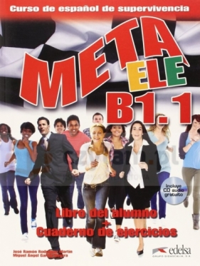 Meta ELE B1.1 podręcznik + ćwiczenia + CD - Miguel Ángel García Guerra, José Ramón Rodríguez Martín