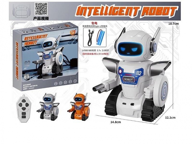 Robot R/C interaktywny z muzyką USB