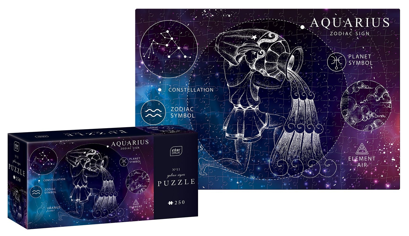 Puzzle 250: Zodiac Signs 11 - Aquarius