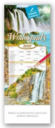 Kalendarz 2020 Notatnikowy Wodospady WN5