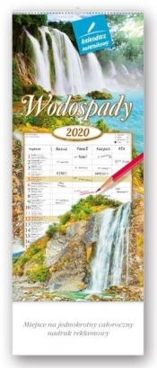 Kalendarz 2020 Notatnikowy Wodospady WN5