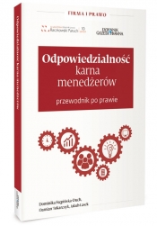 Odpowiedzialnośc karna menedżerów Przewodnik po prawie - Damian Tokarczyk