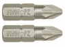 Grot Pozidriv Pz1 L=25 mm 1/4 2 szt. Irwin 10504397