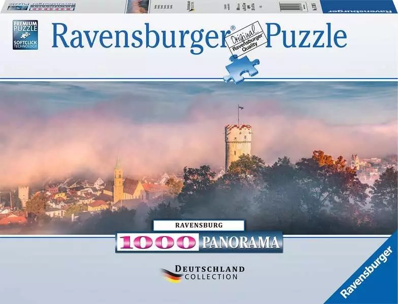 Ravensburger, Puzzle Panoramiczne 1000: Ravensburg (17397)