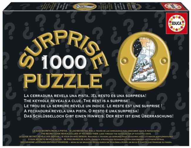 Puzzle 1000 (Surprise Puzzle) Boże Narodzenie