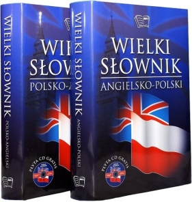 Wielki słownik angielsko-polski polsko-angielski Tom 1 i 2 + CD - Praca zbiorowa