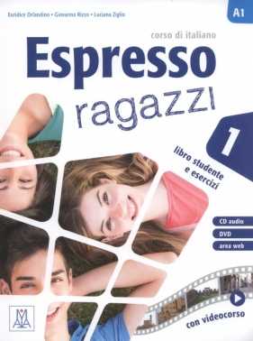 Espresso ragazzi 1 Libro studente e esercizi + DVD - Orlandino Euridice, Ziglio Luciana, Rizzo Giovanna