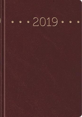 Kalendarz 2019 B7 Caribe bordowy