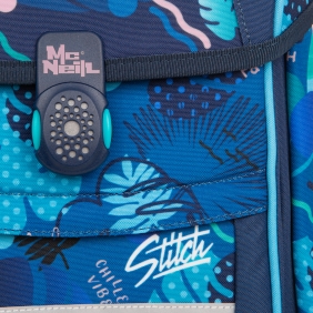 Coolpack, Plecak kasetonowy Teneris Disney Blue/McNeil - Stitch (F137780)